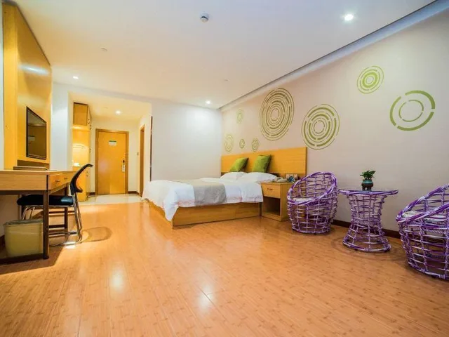 جناح ديلوكس بسريرين كينج، GreenTree Inn Zhejiang Ningbo District Huashan Road And Huanghe Road Express Hotel 1/1