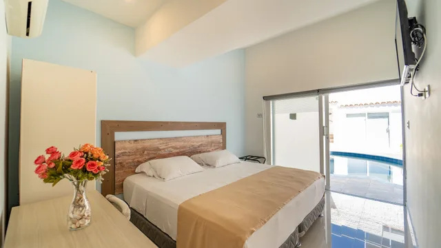 غرفة قياسية بسرير كوين، Santorini Casablanca 9/10