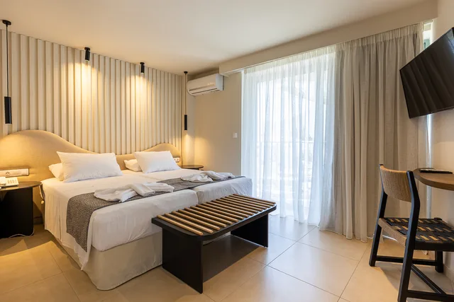 غرفة قياسية بسرير مزدوج، Alia Beach Hotel Adults only 18+ 1/2