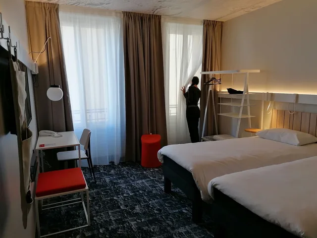 غرفة قياسية بسريرين منفصلين، Ibis Lyon Centre Perrache Hotel 2/10
