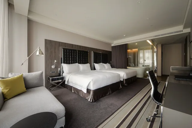 غرفة عائلية رباعية بسريرين مزدوجين، Starhaus Hotel 4/5