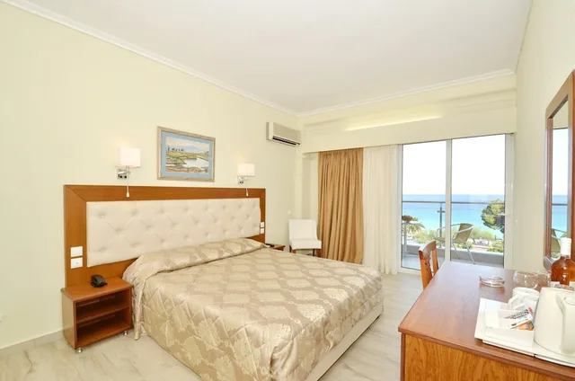 غرفة سوبيريور بسرير مزدوج أو سريرين منفصلين بإطلالة على البحر، Mendi Beach Hotel 1/7