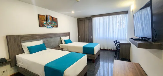 غرفة قياسية بسريرين منفصلين، Hotel BE Suites Cali 7/10