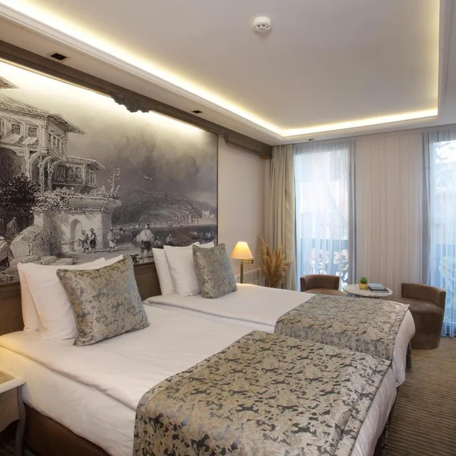 غرفة بسرير مزدوج أو سريرين منفصلين، AHC Ayasofya Hotel (Special Class) 7/10