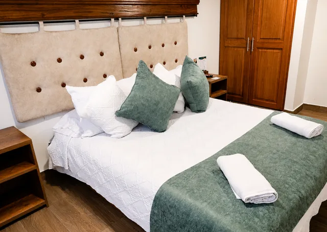 غرفة قياسية بسرير مزدوج، Hotel Las Palmas Villa De Leyva 9/10