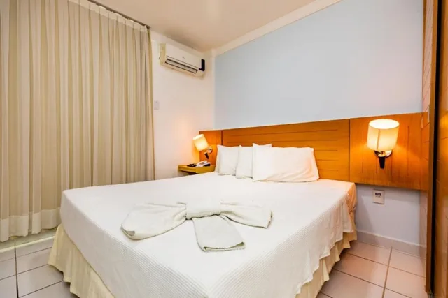 شقة بسرير مزدوج وسريرين منفصلين بإطلالة على البحر، Hotel Ponta Negra Beach Natal 2/5