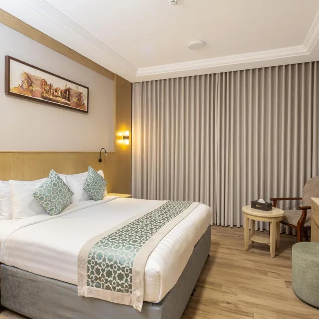 غرفة ديلوكس بسريرين كوين، فندق عفراء(Afraa Hotel) 2/10