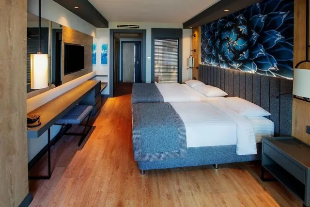 غرفة اقتصادية عائلية بسريرين منفصلين بغرفة نوم واحدة، Alarcha Hotels and Resort 3/4