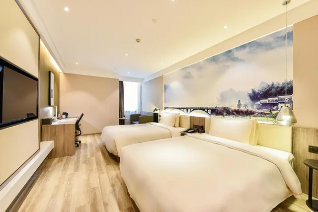 Jimu, Twin Beds، Atour Hotel Beijing Capital Airport 1/4