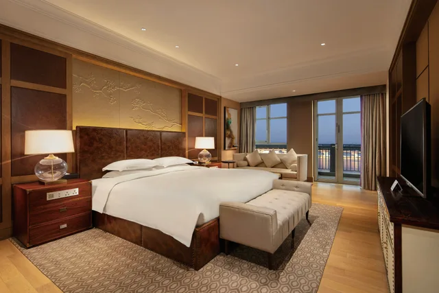 جناح رئاسي بسرير كينج بغرفة نوم واحدة، Hilton Wenan 1/2
