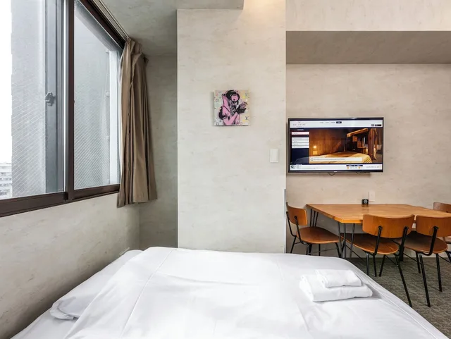 غرفة ديلوكس بأربعة أسرّة مع أريكة، Wellstay Namba 2/10