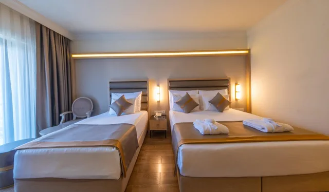 Standard, Double Bed, Side Sea View، Aydinbey Kings Palace Spa and Resort Hotel 1/10