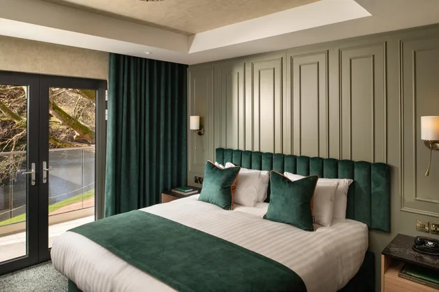 غرفة ديلوكس بسرير مزدوج بشرفة، Brig o Doon House Hotel 4/9