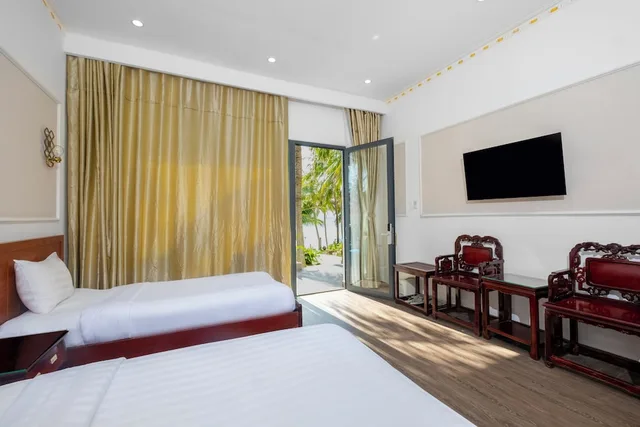 بنغل بسرير كوين بإطلالة على الحديقة، HAWAII RESORT PHU QUOC 3/10