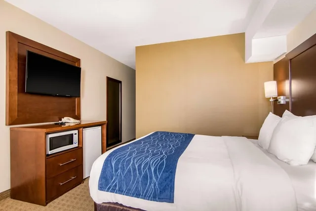 غرفة قياسية بسرير كوين، Comfort Inn & Suites Medicine Hat Shopping Centre 2/5