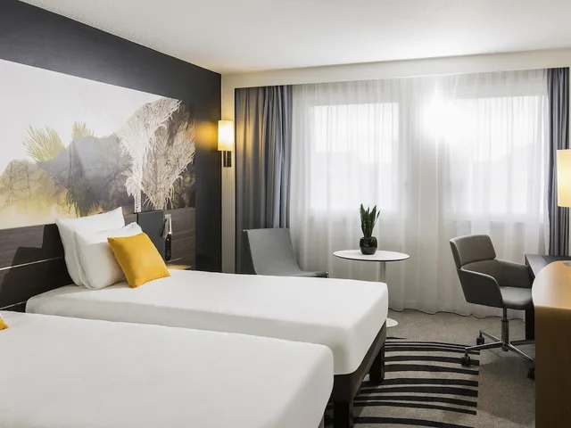 غرفة سوبيريور بسريرين منفصلين، Novotel Strasbourg Centre Halles 2/8