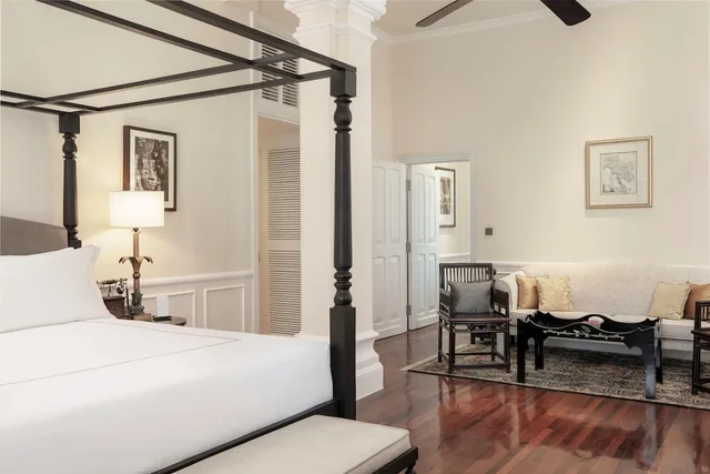 جناح ملكي بسرير كينج وسريرين كوين، Raffles Hotel Le Royal 1/3