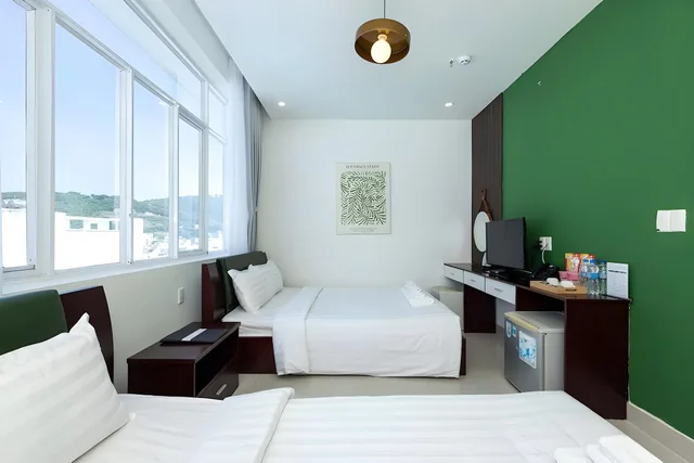 غرفة عائلية بسريرين مزدوجين، HAKU Boutique Hotel Vung Tau 3/4