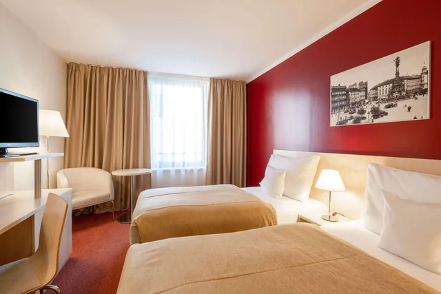 غرفة قياسية بسريرين منفصلين، Clarion Congress Hotel Olomouc 3/4
