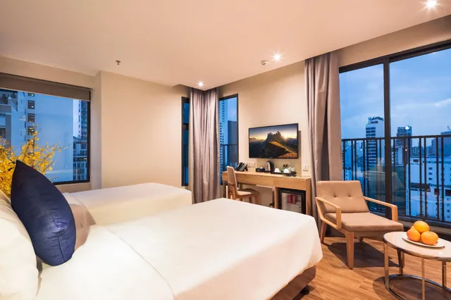 غرفة متصلة عائلية بشرفة، Ventana Nha Trang Hotel 2/2