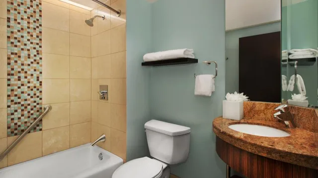 استوديو ديلوكس بسرير كوين بإطلالة على البحيرة مع أريكة، Bay Lake Tower at Disneys Contemporary Resort 4/6