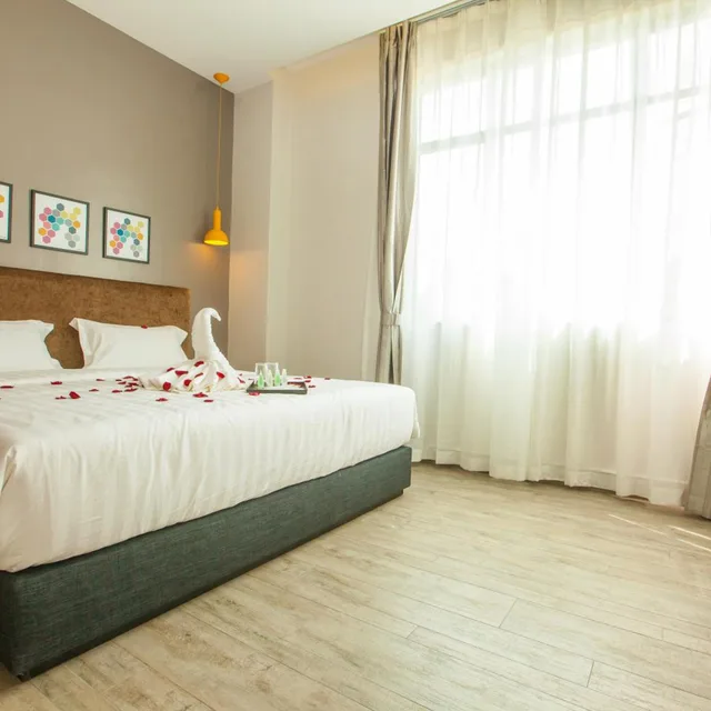 غرفة عائلية رباعية، Bzz Hotel 4/4