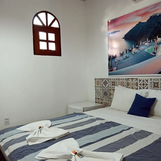 غرفة ديلوكس بسرير مزدوج بحوض استحمام، La Suite Praia 7/10