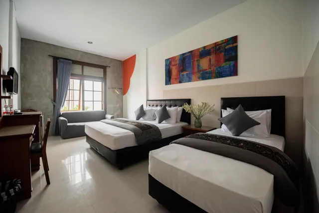 غرفة ديلوكس ثلاثية، Hotel Sandat Legian 5/9