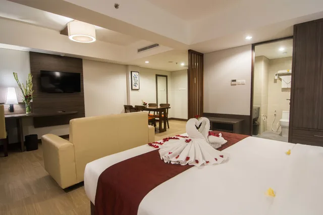 جناح بسرير كينج، Pandawa Hill Resort 5/10