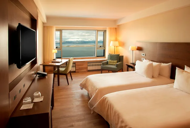 غرفة سوبيريور بسريرين منفصلين بإطلالة على البحر، Arakur Ushuaia Resort and Spa 1/1