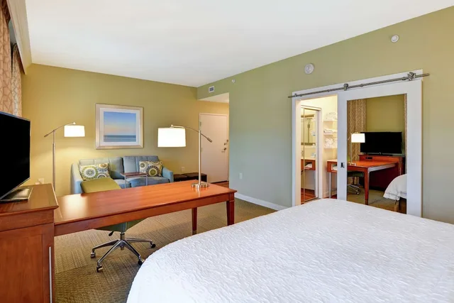 جناح استوديو بسرير كينج مع أريكة، Hampton Inn And Suites Charleston Airport 5/9