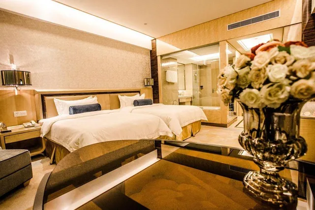 غرفة فاخرة بسريرين منفصلين، Fuyue Hotel 2/2