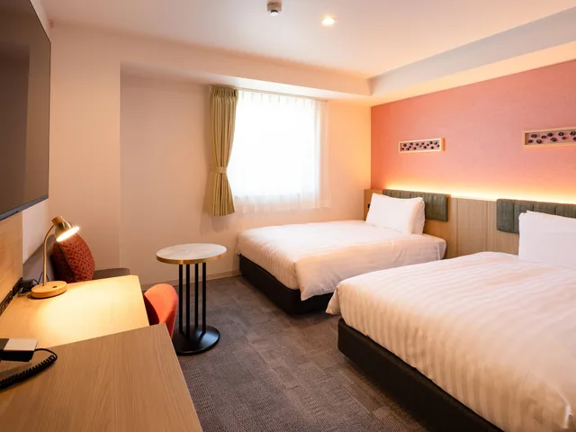 غرفة بسريرين منفصلين، Comfort Hotel Kii Tanabe 4/7