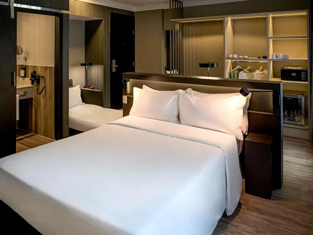 غرفة سوبيريور بسرير مزدوج مع أريكة، Novotel SP Jardins (ex Slaviero Essential Sao Paulo Jardins) 1/4