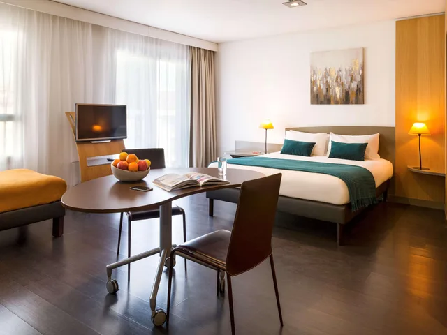 استوديو سوبيريور بشرفة، Aparthotel Adagio Annecy Centre 3/4