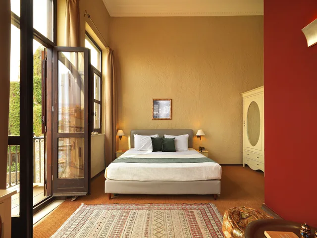 غرفة سوبيريور بسرير كينج بشرفة، Alcanea Boutique Hotel 3/7