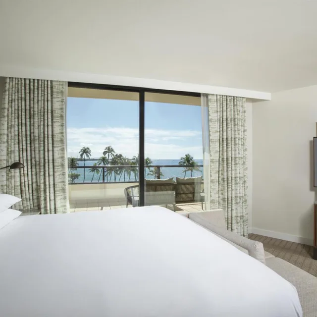 غرفة ركنية بسرير كينج بإطلالة على البحر، Hyatt Regency Maui Resort and Spa 1/5