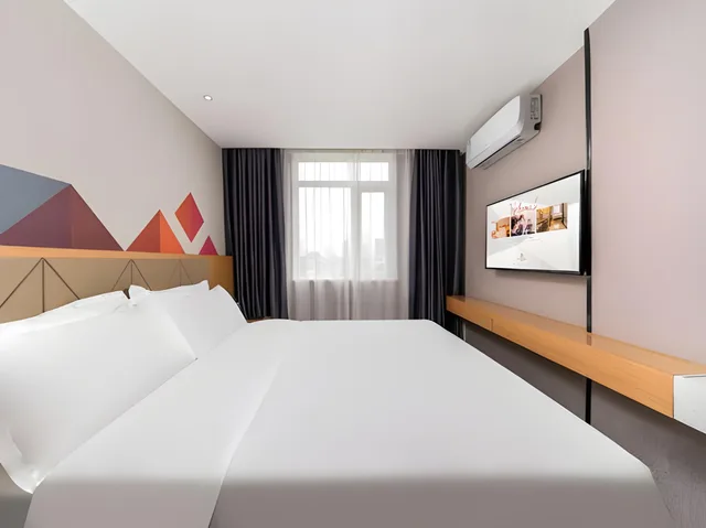 غرفة قياسية بسرير كوين، Borrman Hotel (Guangzhou Shisanhang Ximenkou Metro Station) 1/2