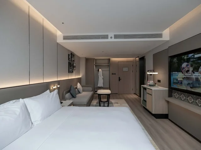 غرفة بريميوم بسرير فردي، Holiday Inn Guilin Qixing By IHG 1/1