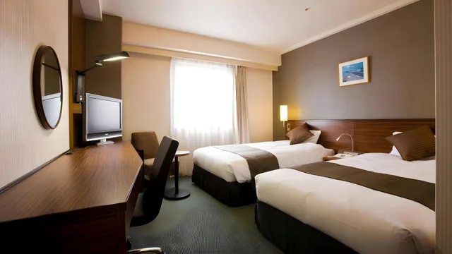 غرفة بسريرين مزدوجين للمدخنين، Alpico Plaza Hotel 1/1