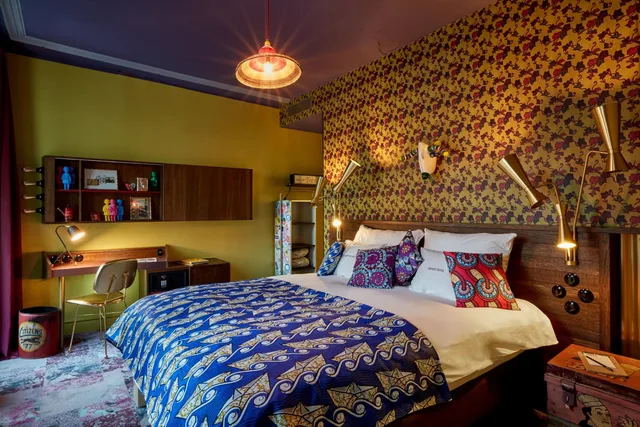 Plus, Double Bed, Large، 25hours Hotel Paris Terminus Nord 5/7