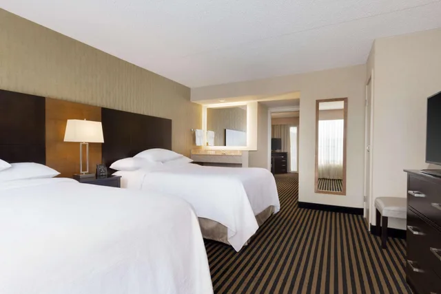 جناح بريميوم بسرير مزدوج، Embassy Suites by Hilton Piscataway Somerset 3/4