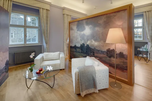 غرفة فاخرة بسرير مزدوج، Chateau Heralec 2/2