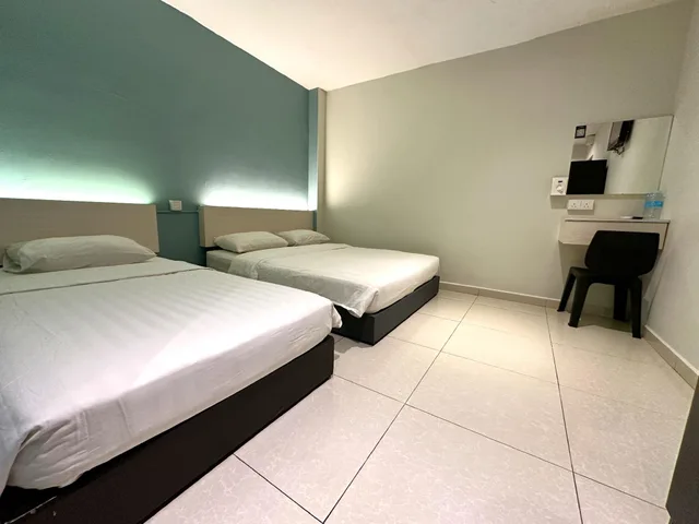 استوديو ثلاثي بسرير كوين وسرير فردي، De Uptown Hotel Damansara 3/3