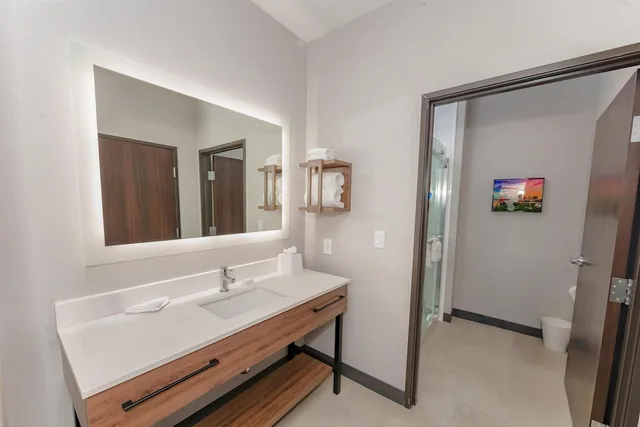 استوديو بسرير كينج مع أريكة لذوي الإعاقة، Hampton Inn & Suites Irving Hwy 183 3/3