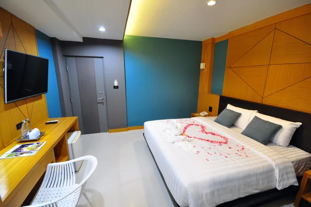 غرفة سوبيريور بسريرين منفصلين بإطلالة على المدينة، Chiangmai S P Hotel Chang Phueak 1/2