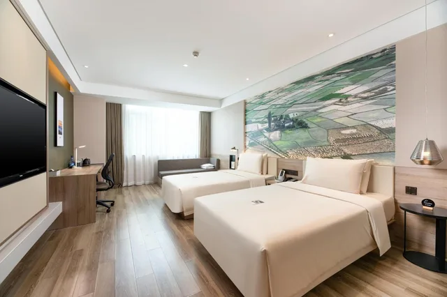 غرفة سوبيريور بسريرين منفصلين، Atour Hotel (Xi'an Xianyang International Airport) 2/2