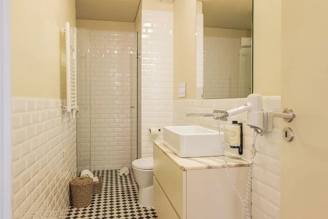 شقة بسرير مزدوج بإطلالة على المسبح بغرفة نوم واحدة، Aparthotel Oporto Alves Da Veiga 5/7