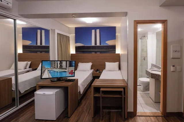 غرفة قياسية بسريرين منفصلين، S4 Hotel 2/5