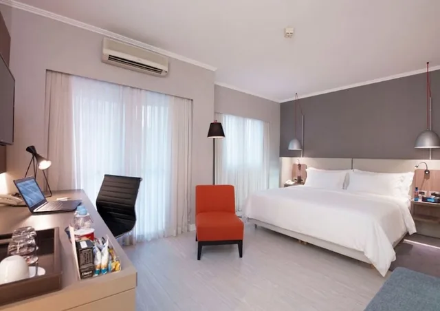 غرفة ديلوكس بسرير كوين، Clarion Hotel Faria Lima 2/9